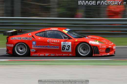 2007-06-24 Monza 510 Ferrari 430 GT2 - FIA GT Championship